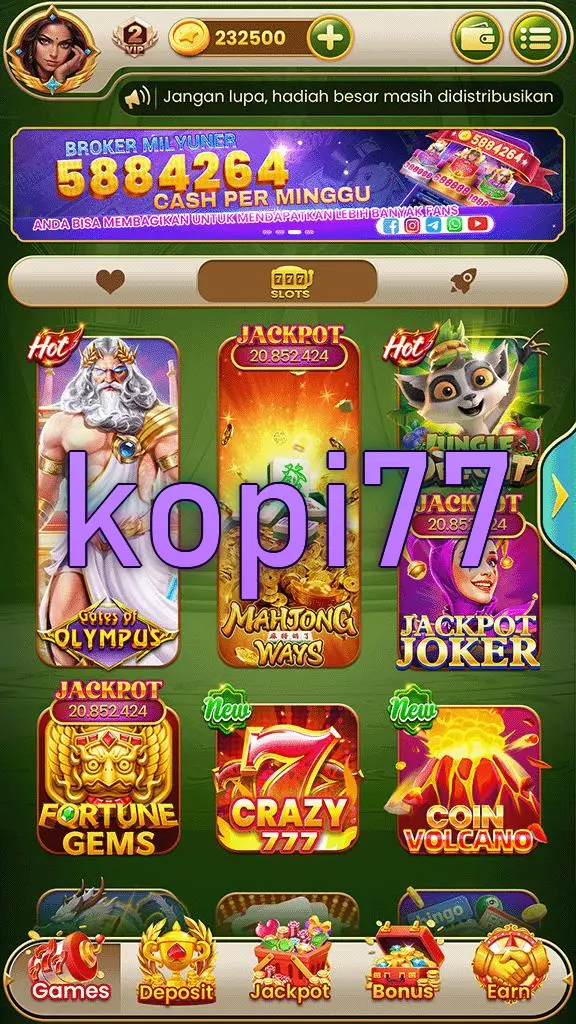 kopi77 Masuk